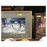 framed art, 2pc