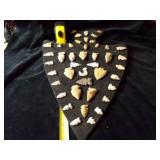 Mounted Arrow Heads