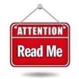 Stop and read for ALL pickup information