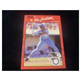 Bo Jackson Donruss 1990 Error card