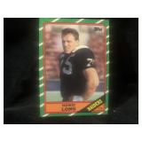 Howie Long Topps 1986