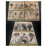 NFL 1993 Packers uncut cards