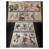 NFL 1993 Seahawks uncut cards