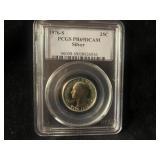 Graded 25 Cents Silver