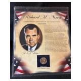 US Presidents Coin Collection Dollar and stamps