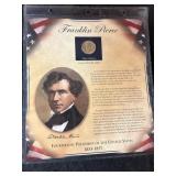 US Presidents Coin Collection Dollar and stamps