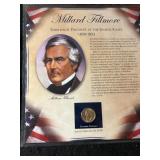 US Presidents Coin Collection Dollar and stamps