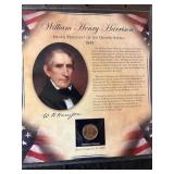 US Presidents Coin Collection Dollar and stamps