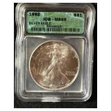 Graded Silver eagle