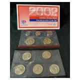 Uncirculated set of coins