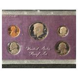 Proof set of US Coins