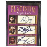 Anthony Davis, Labron James and Russell Westbrook