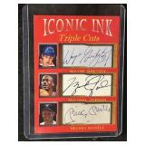 Wayne Gretzky, Michael Jordan and Mickey Mantle