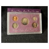 Proof set of US Coins