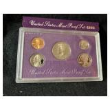 Proof set of US Coins
