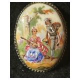 Limoges France Brooch