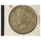 Peace Silver dollar