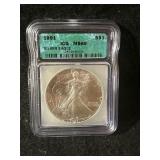 Graded Silver eagle