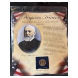 US Presidents Coin Collection Dollar and stamps