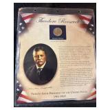 US Presidents Coin Collection Dollar and stamps