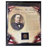 US Presidents Coin Collection Dollar and stamps