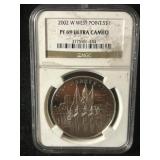 Graded W West Point $1 coin