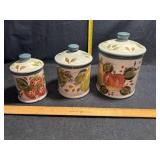 Heritage Mint Canasters