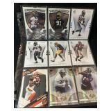 Football rookie numbered cards