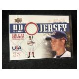 Garin Cecchini relic Card