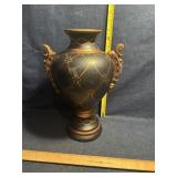 Black and Gol Urn