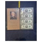 Uncut $2.00 Bills