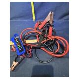 Jumper Cables and Battery Tester