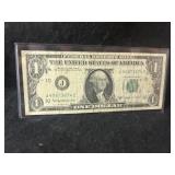 James Barr $1.00 Bill