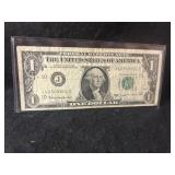 James Barr $1.00 Note