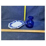 Cobalt & blue & white