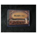 Jim Palmer Leather Nameplate