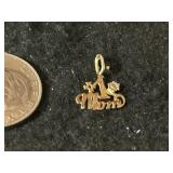 14K Gold pendant