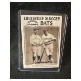 Babe Ruth Reprint Card