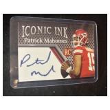 Patrick Mahomes Facsimile Card
