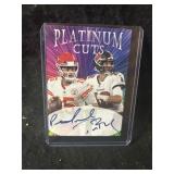 Patrick Mahomes Facsimile Card