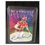 Patrick Mahomes Facsimile Card