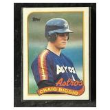 Craig Biggio Rookie card