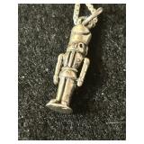 Sterling Silver Nutcracker and chain Sterling Silver Nutcracker and chain