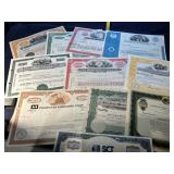 Canceled stock certificates Canceled stock certificates