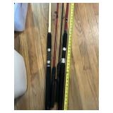 Fishing poles Fishing poles