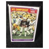 1980 AFC Champs card 1980 AFC Champs card