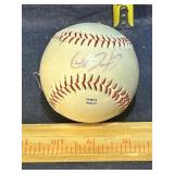 Autographed baseball Autographed baseball
