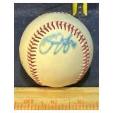 Autographed baseball Autographed baseball