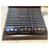 Presidential gold toned $1 dollar coin collection Presidential gold toned $1 dollar coin collection