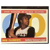 Bob Clemente Reprint card Bob Clemente Reprint card
